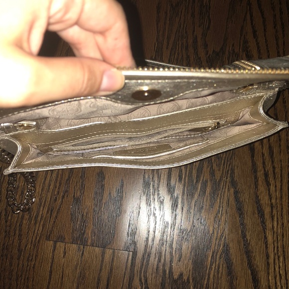 Michael Kors Gold Clutch - Picture 2 of 4